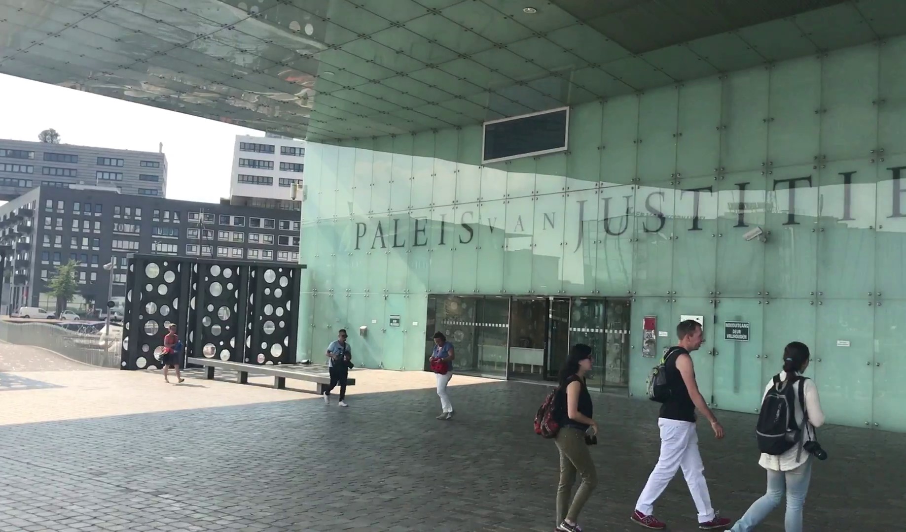 Paleis van Justitie in Amsterdam