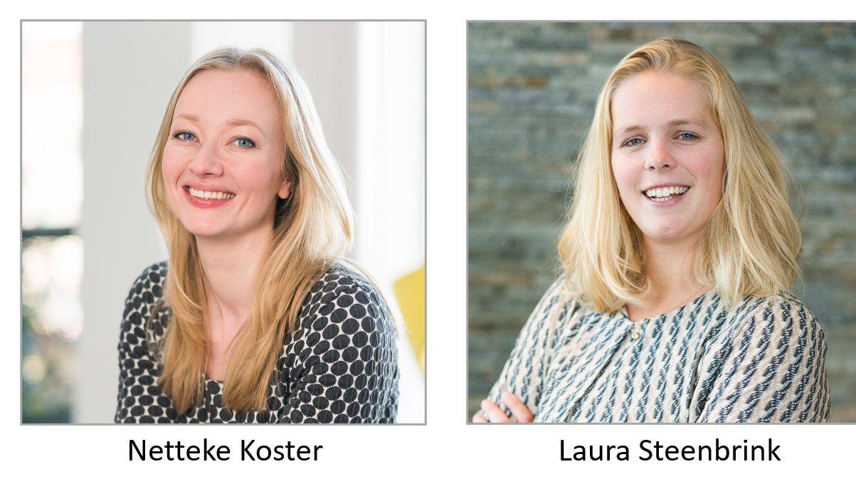 Netteke Koster en Laura Steenbrink